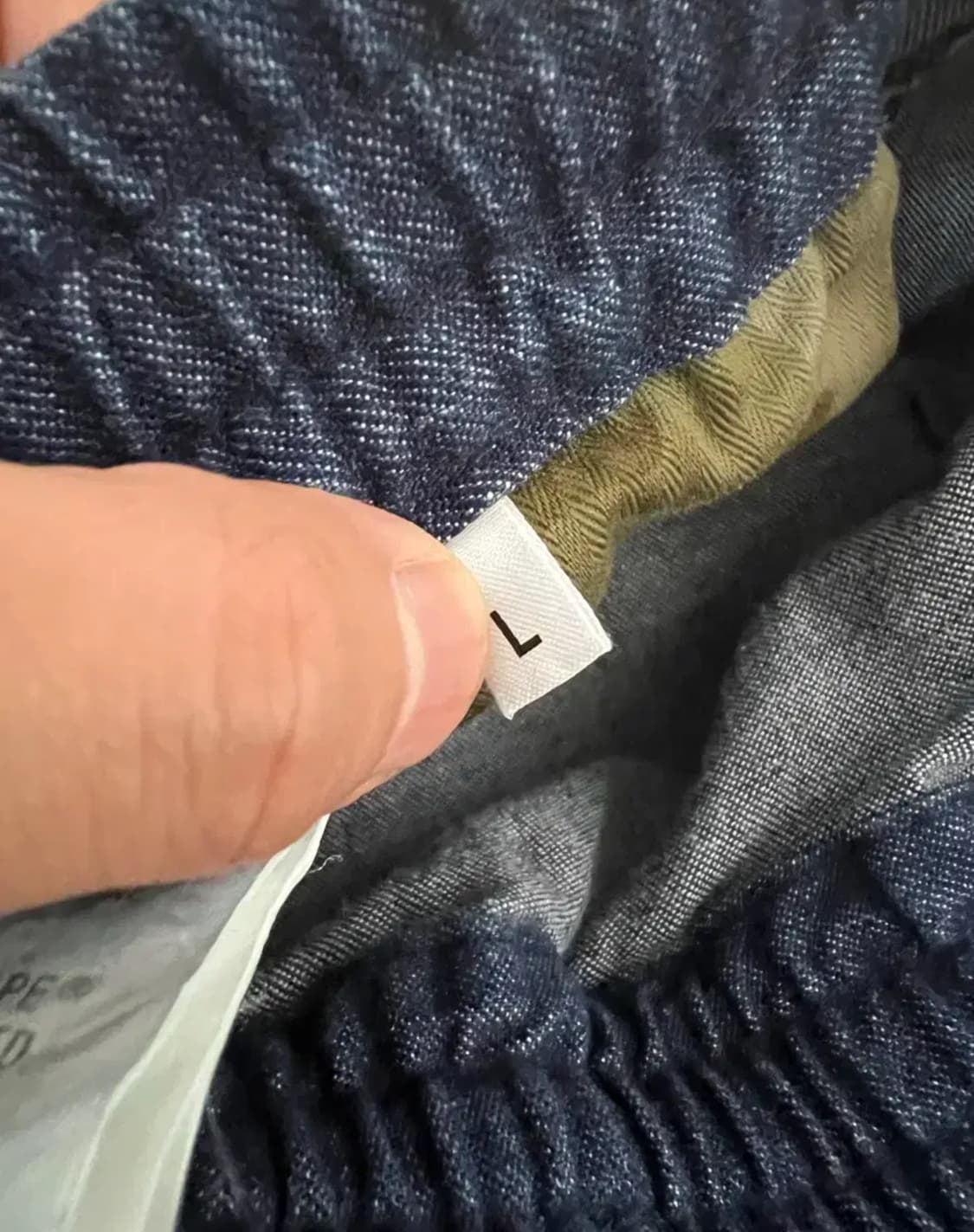 베이프 인디고 데님팬츠 상품이미지4