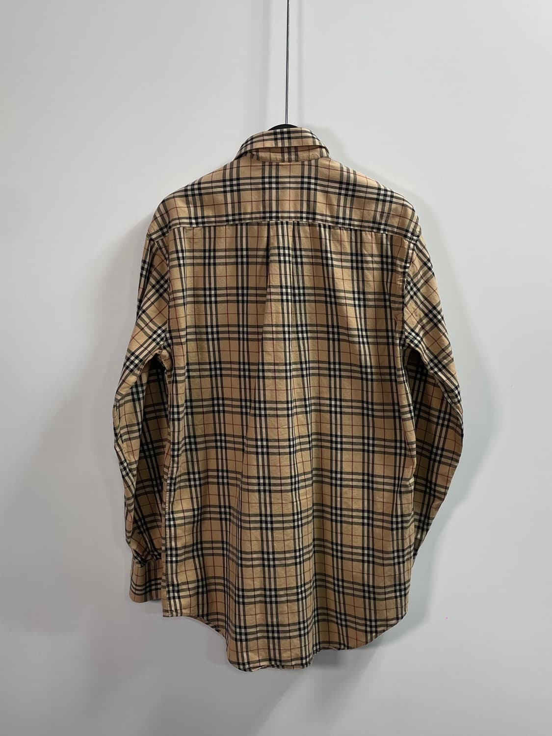 버버리 노바체크 셔츠 (on.116)   상품이미지3