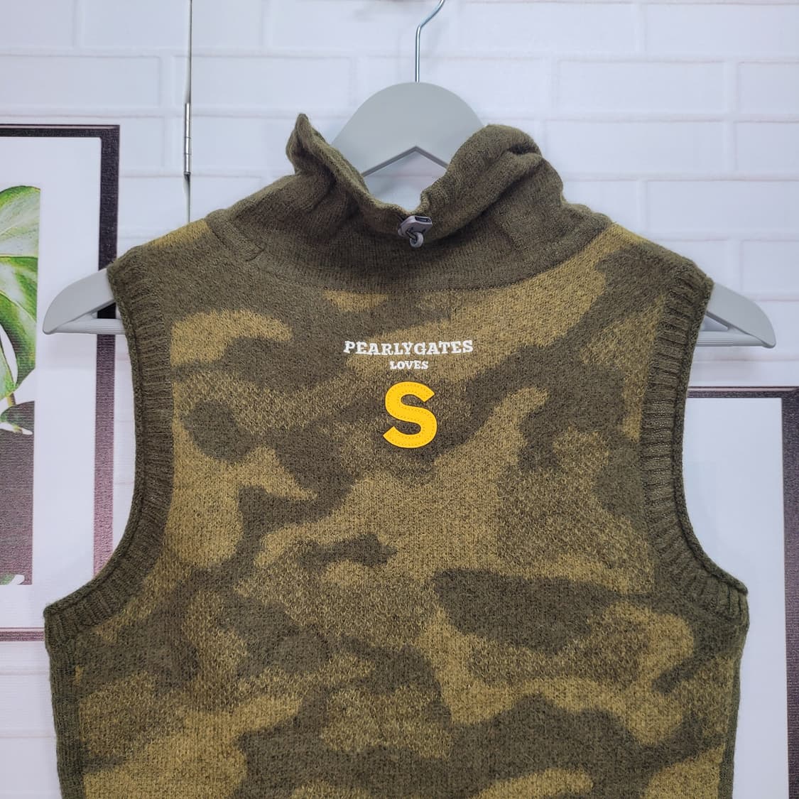 PEARLY GATES 파리게이츠 골프 니트 베스트 조끼 0사이즈 상품이미지6