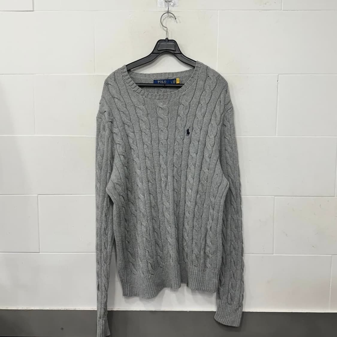 폴로 랄프로렌 꽈배기 니트 상품이미지1