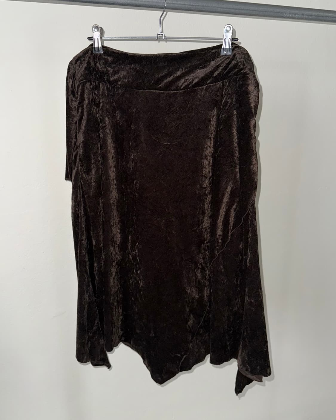 빈티지 벨벳 스커트 상품이미지3