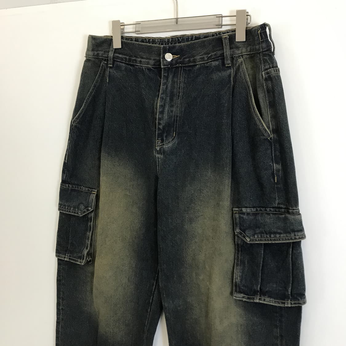 XTONZ 엑스톤즈 벌룬 와이드 카고데님 [L] 상품이미지2