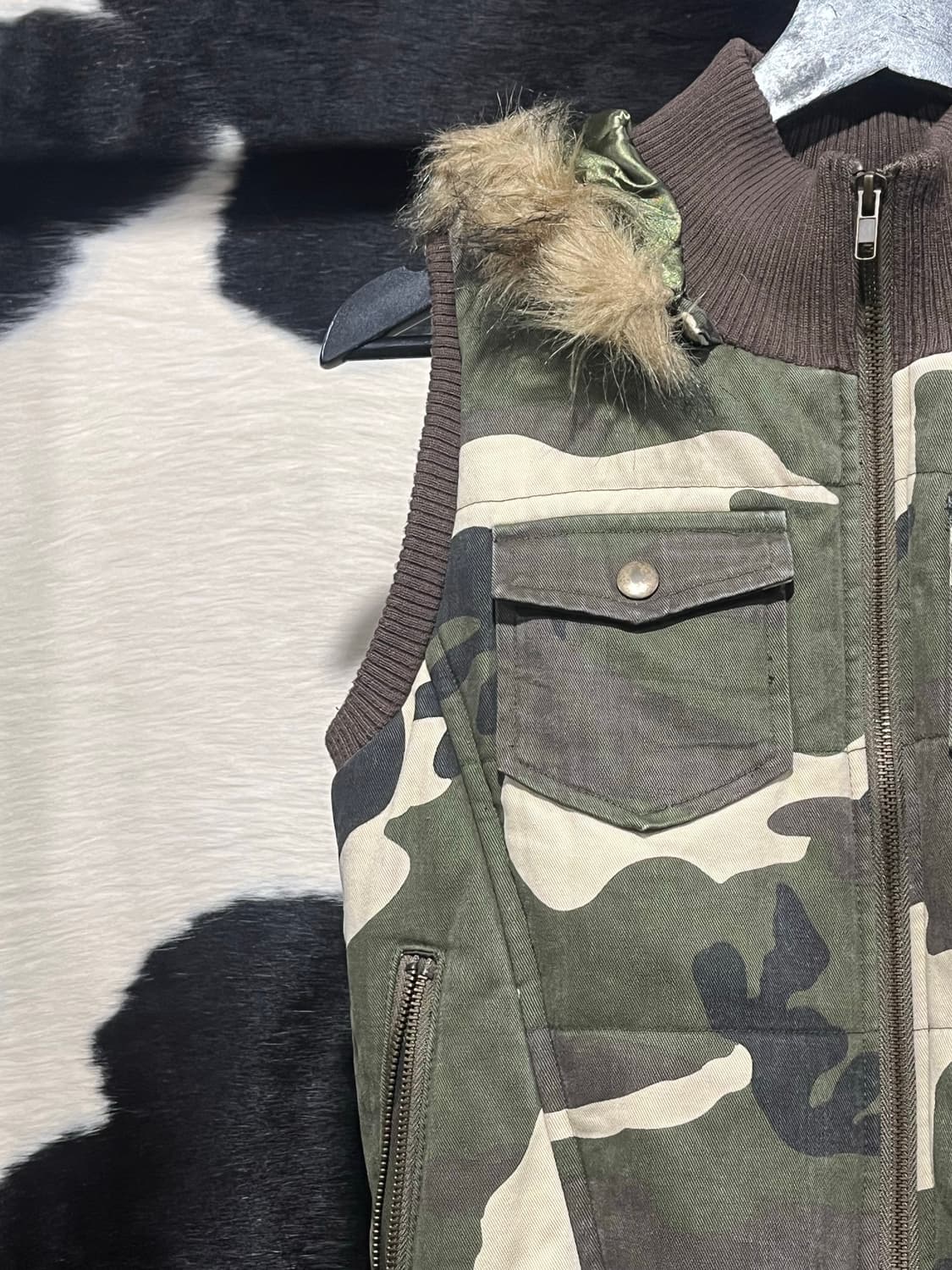 카모프린팅 투웨이 베스트 상품이미지4