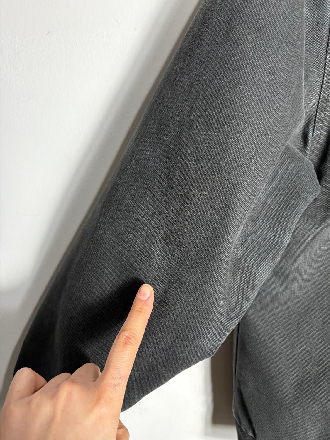 흑청 데님 후드 워크 자켓 상품이미지7