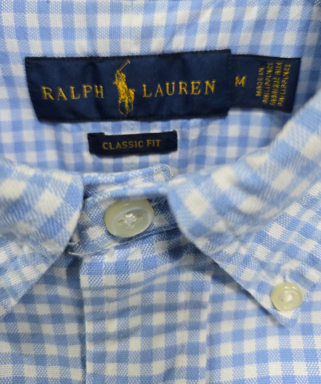 랄프로렌 멀티포니 클래식핏 체크셔츠 100~105 상품이미지7