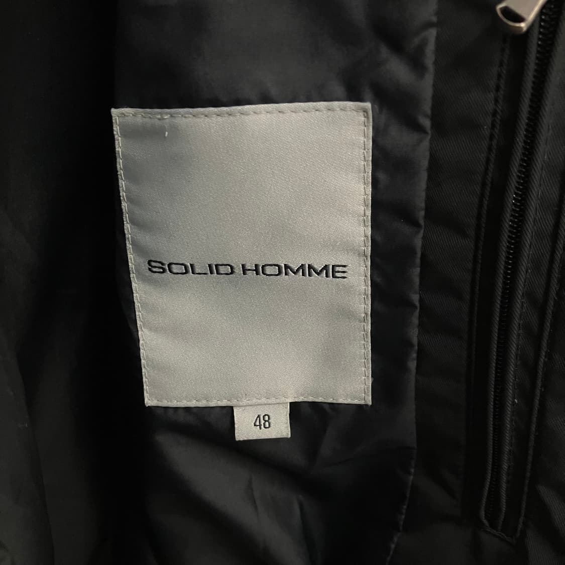 솔리드옴므 투웨이 람포 지퍼 롱 패디드 파카 48 상품이미지3