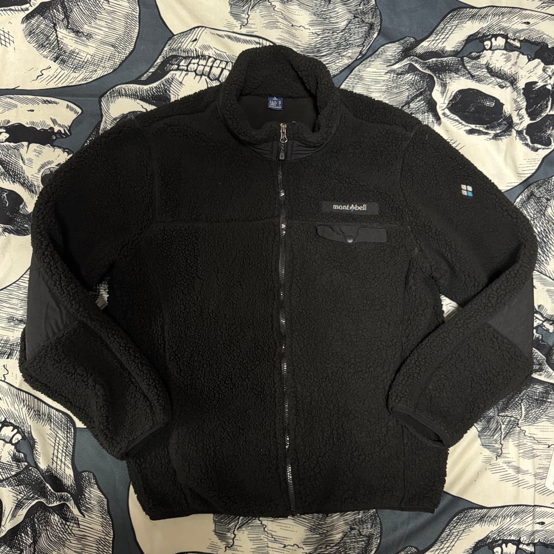 몽벨 풀집업 후리스 100사이즈  상품이미지1