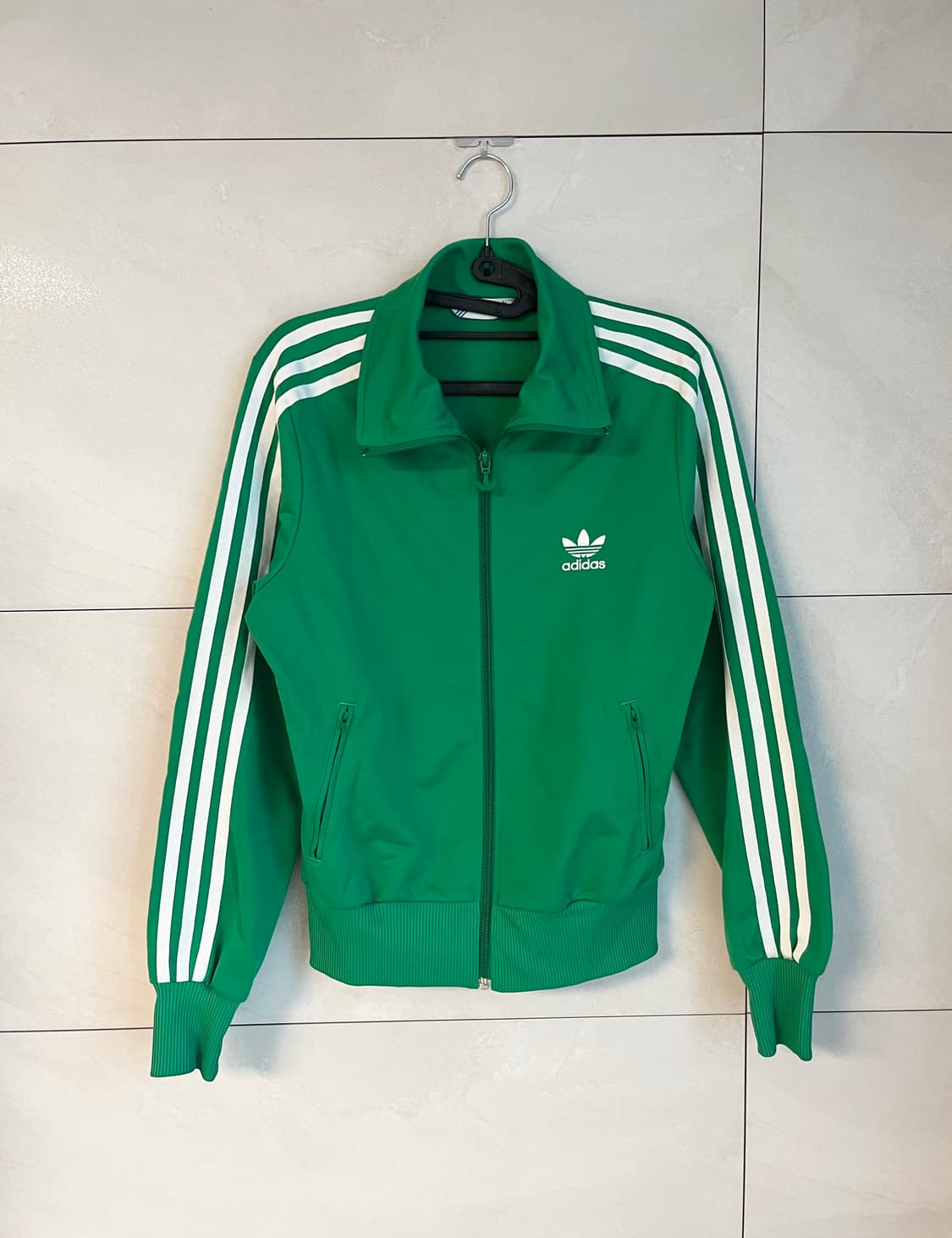 아디다스 제니깔 딱붙핏 파이어버드 져지 그린 [여성 M] 상품이미지2