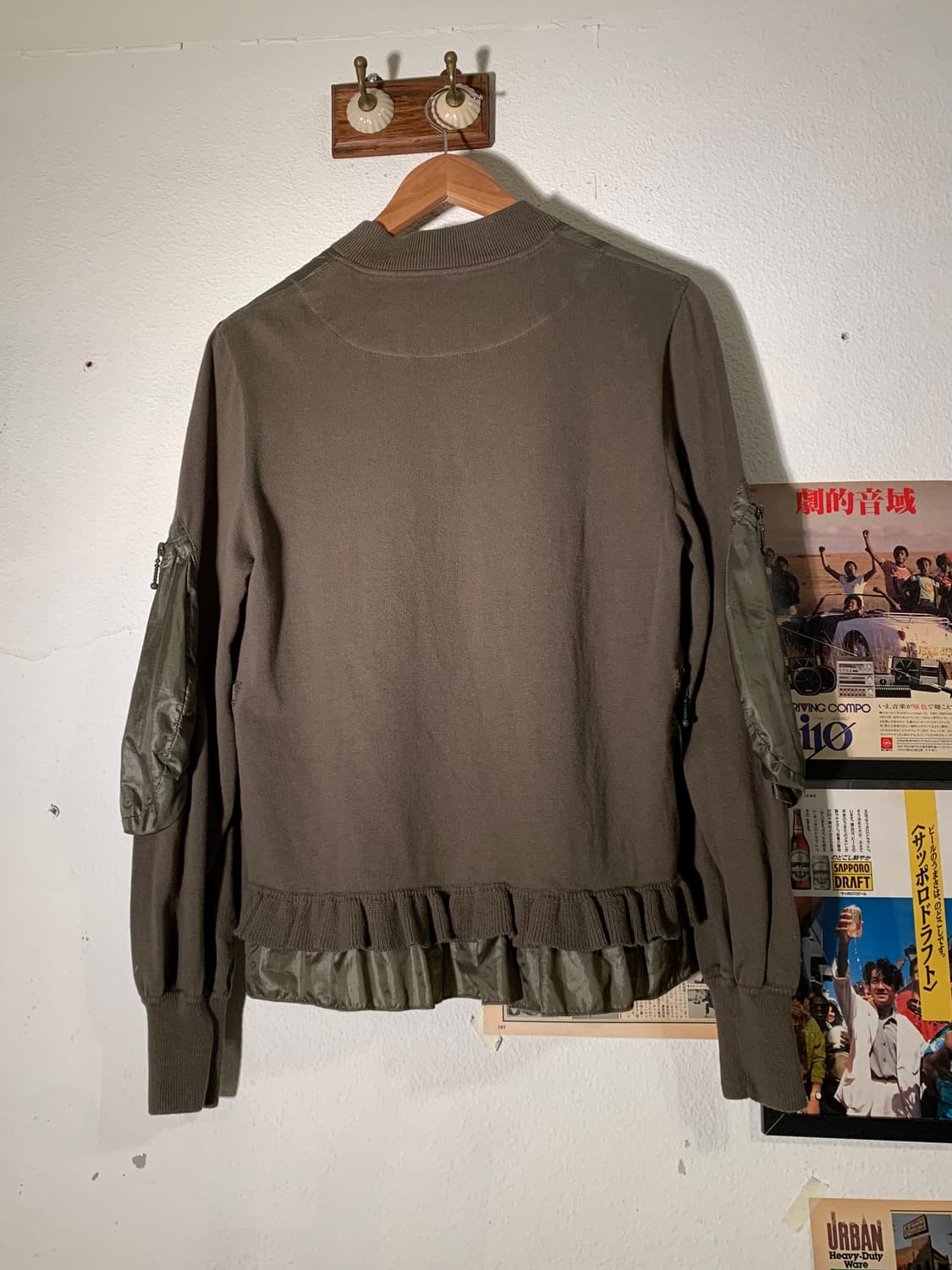 히스테릭글래머 프릴 레이스 ma 1 자켓 상품이미지6