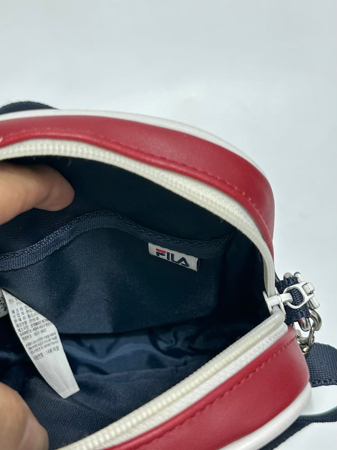 휠라 빅로고 미니 크로스백 올드스쿨 빈티지 상품이미지8