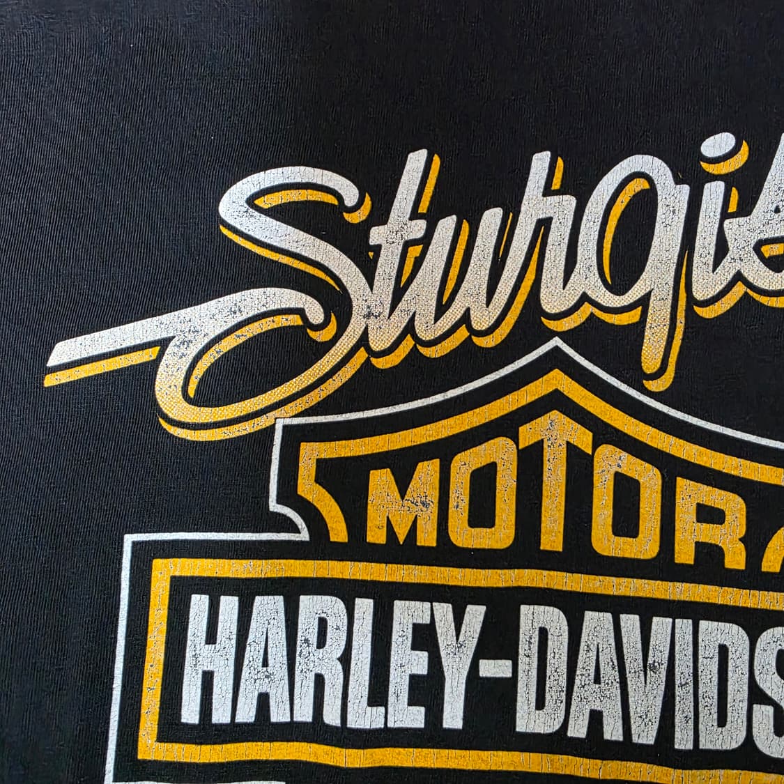 [XL] 00s 빈티지 할리데이비슨 sturgis 60th 티셔츠 페이딩 상품이미지8