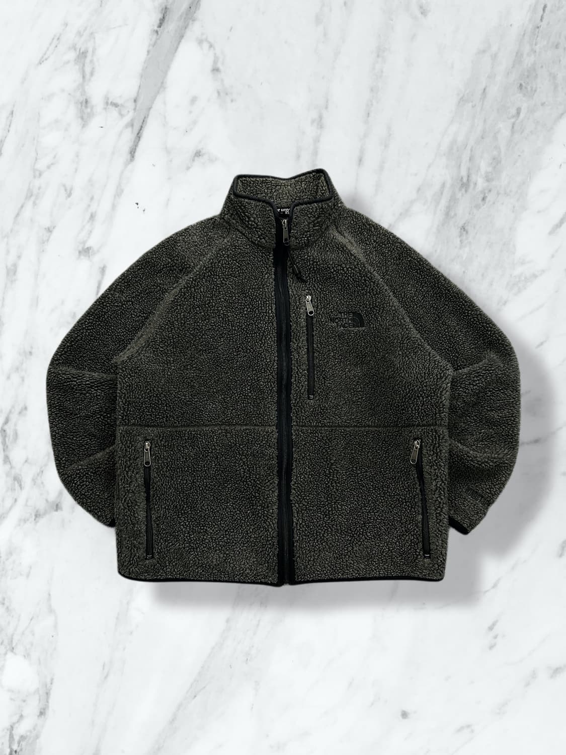 노스페이스 윈드스토퍼 다크그레이 플리스 자켓 M 상품이미지1