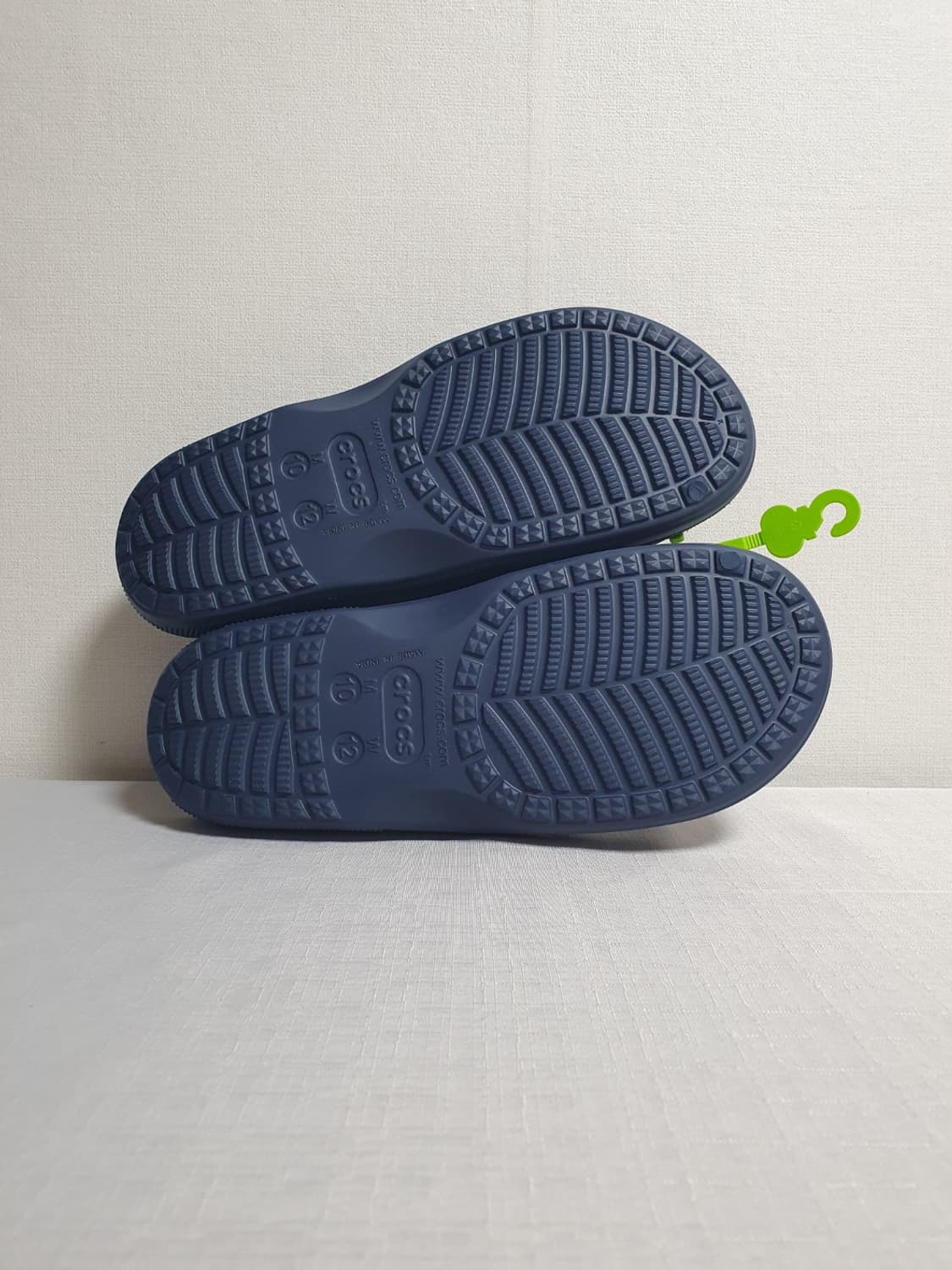 크록스 바야2 슬라이드 네이비 280mm 새상품 슬리퍼 상품이미지5