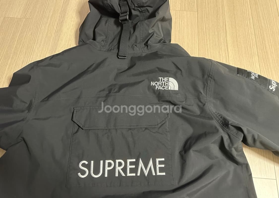 슈프림 노스페이스 카고자켓 블랙 M 팝니다 상품이미지3