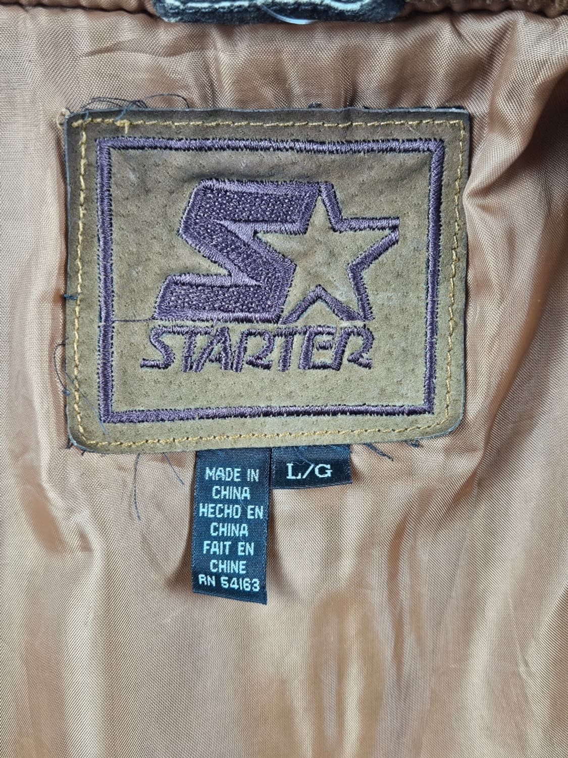 스타터 돈피 스웨이드 스타장 바시티 자켓 ( L ) / 11105 상품이미지8