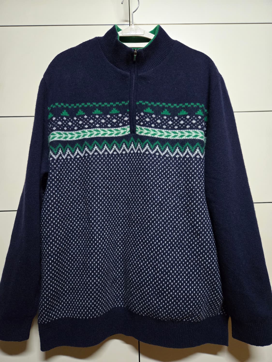 펜텀 남성 골프 방풍 니트 반집업 상품이미지2