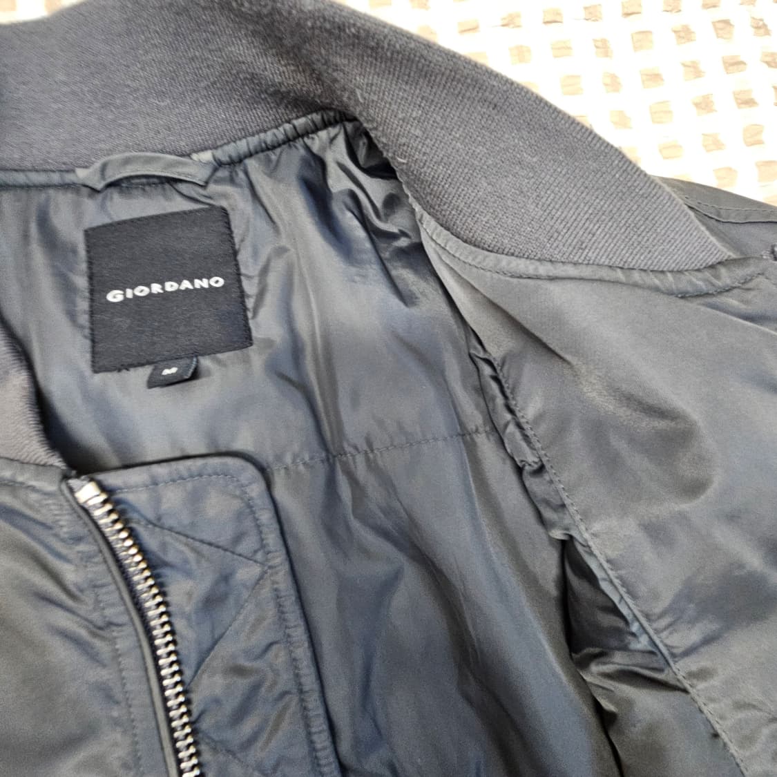 지오다노 간절기 항공점퍼 남자100 상품이미지6