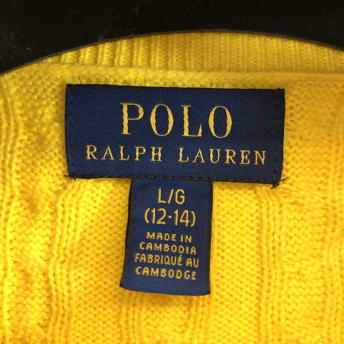 폴로 랄프로렌 코튼 니트가디건 44 상품이미지5