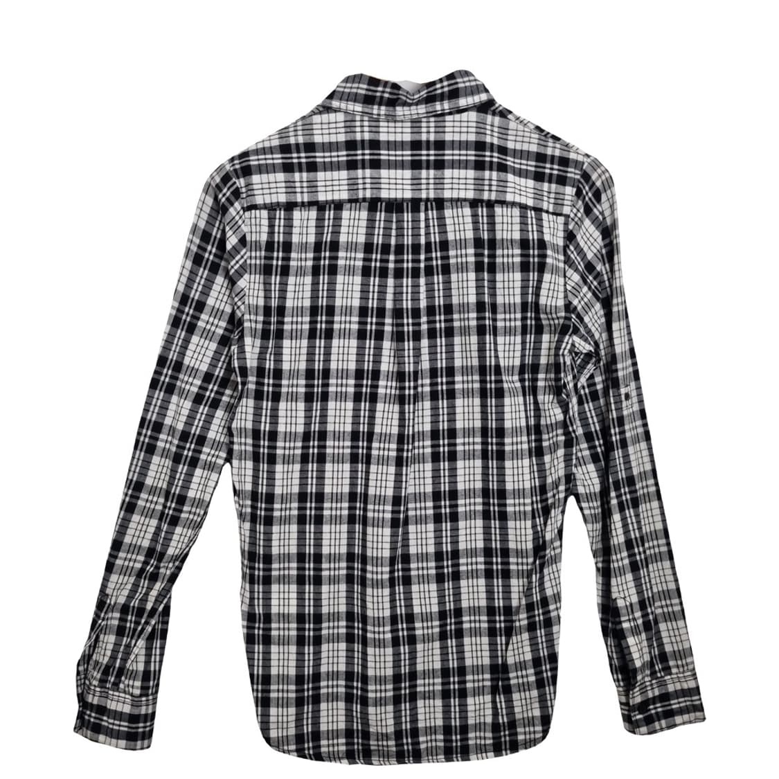 AZUL BY MOUSSY 블랙 체크 슬림핏 셔츠  상품이미지2