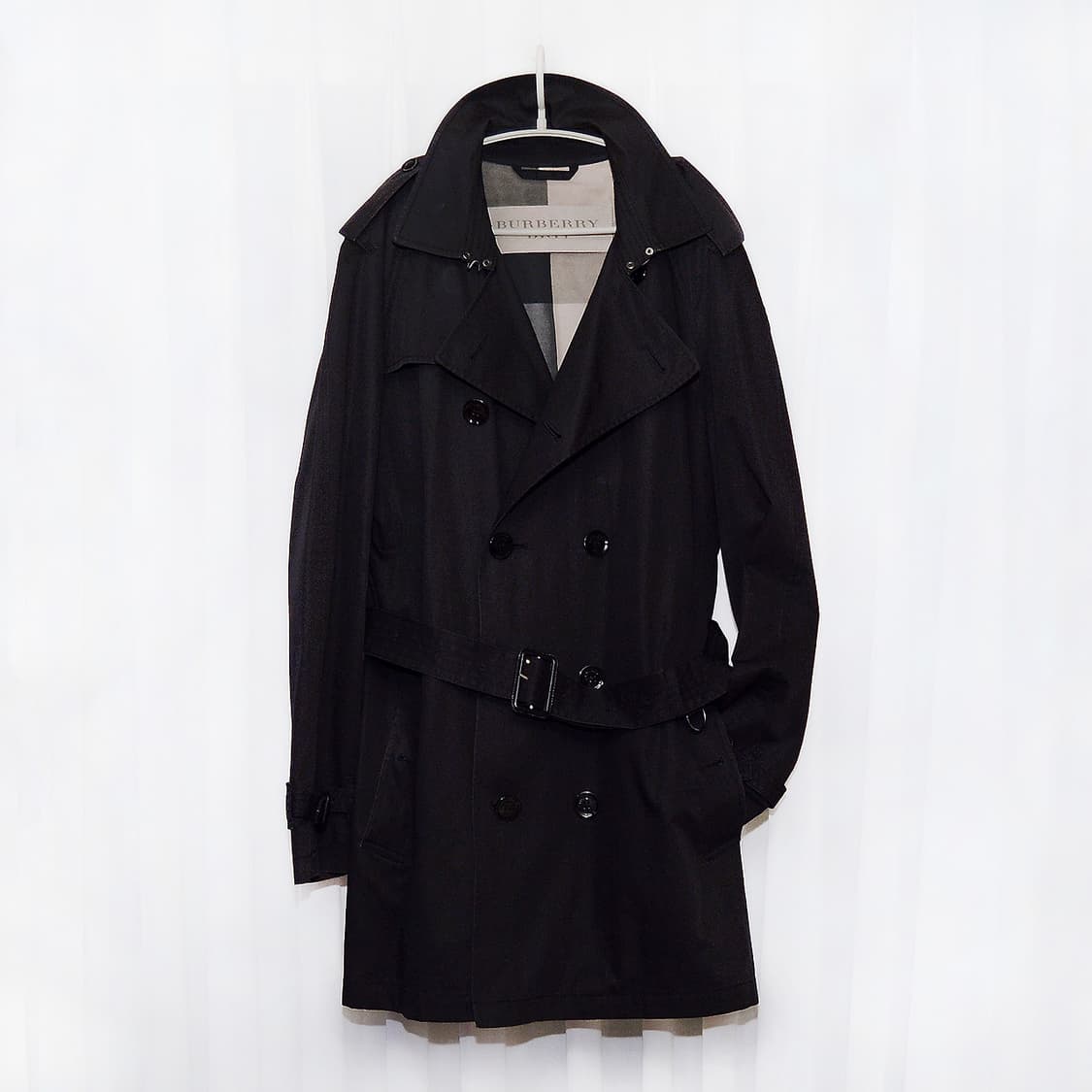 버버리 미드 렝스 켄징턴 벨티드 트렌치코트 (M / 100+) 상품이미지1
