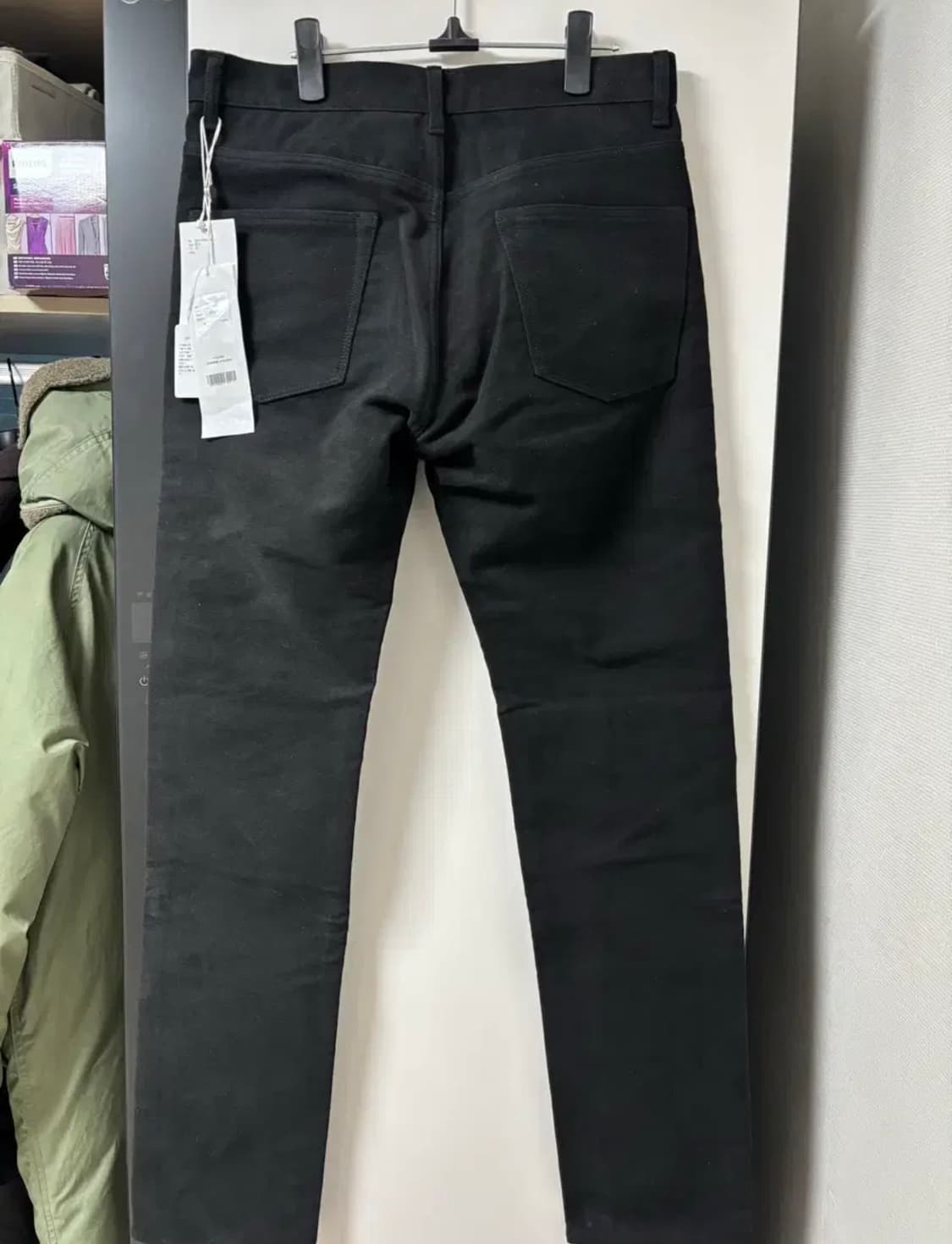코모리 25aw 몰스킨 블랙팬츠 2사이즈 (새상품) 상품이미지3