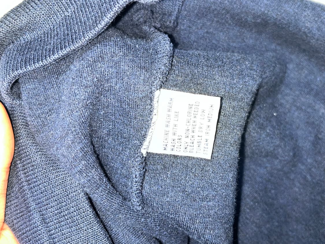 폴로 랄프로렌 남색 반집업 니트 S 상품이미지4