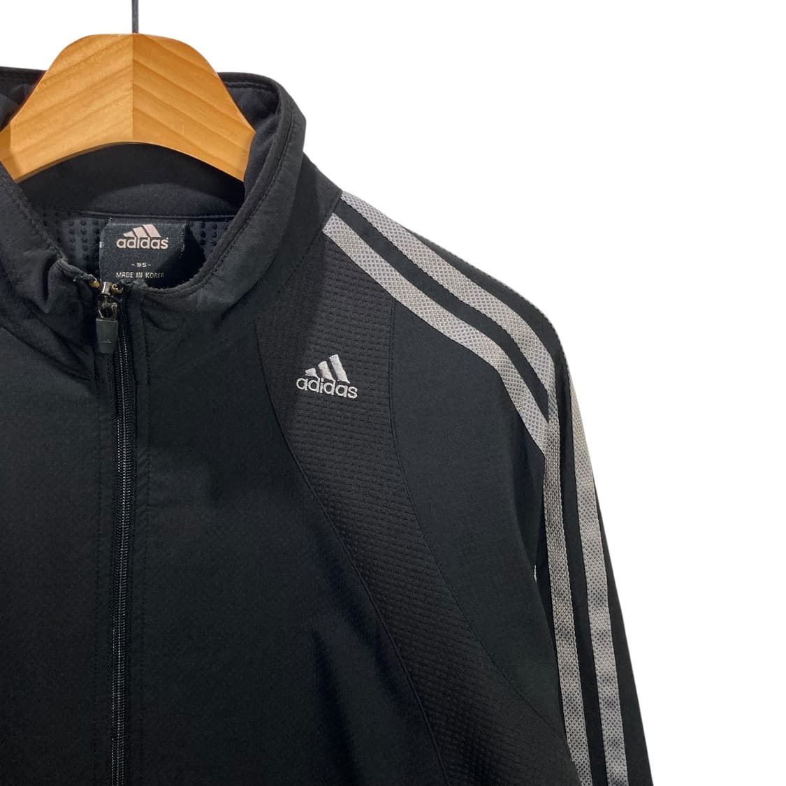 아디다스 사이드라인 블랙 바람막이 상품이미지3