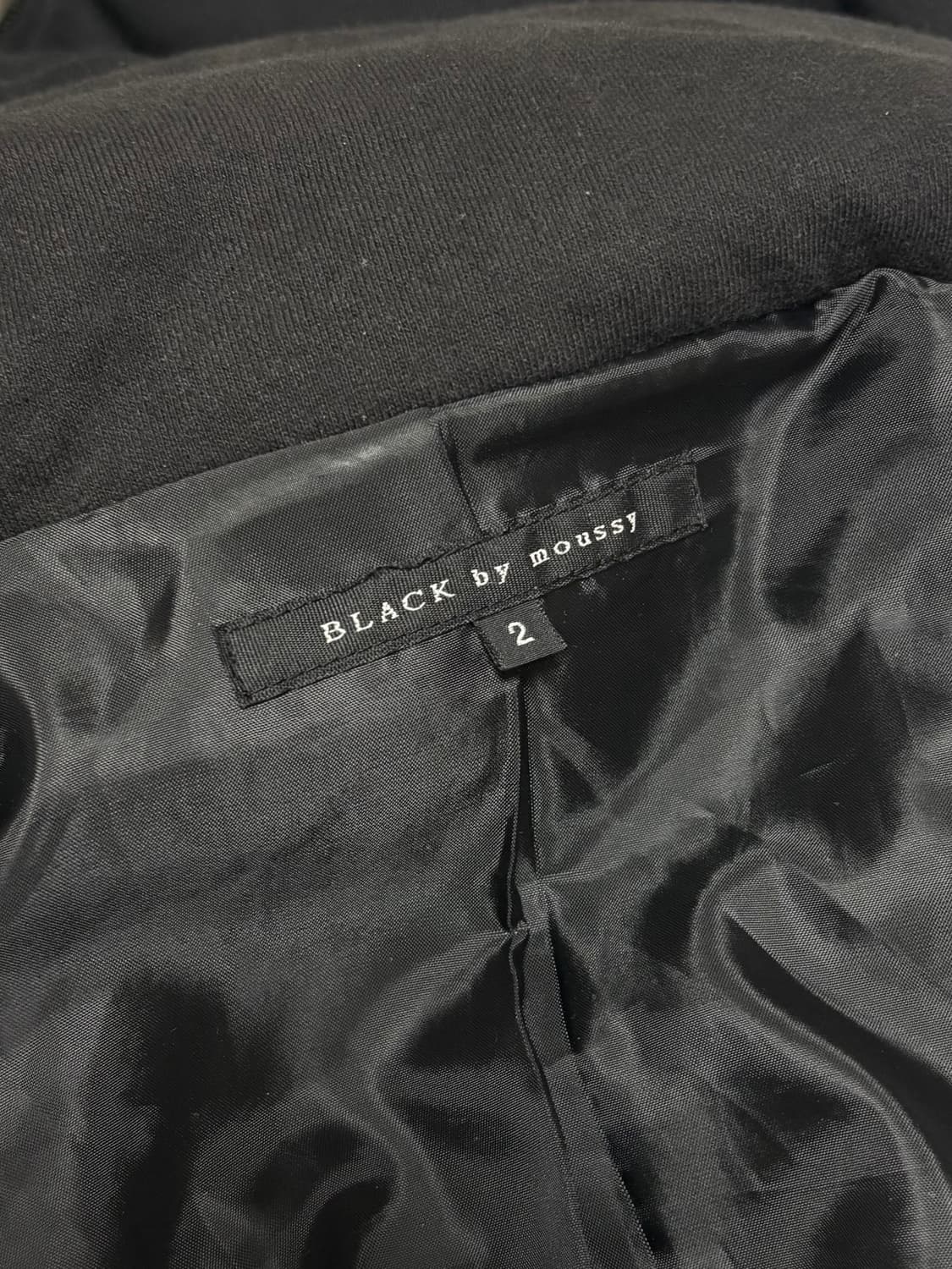 MOUSSY 하이넥 비대칭 보노 집업 자켓 상품이미지10