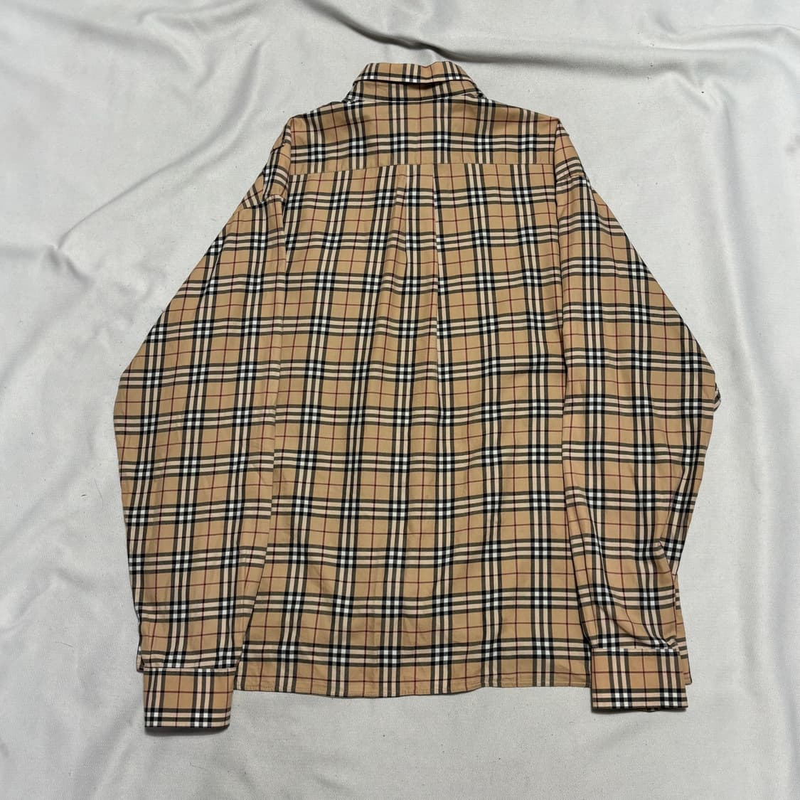 XL 버버리 노바체크 셔츠 상품이미지3