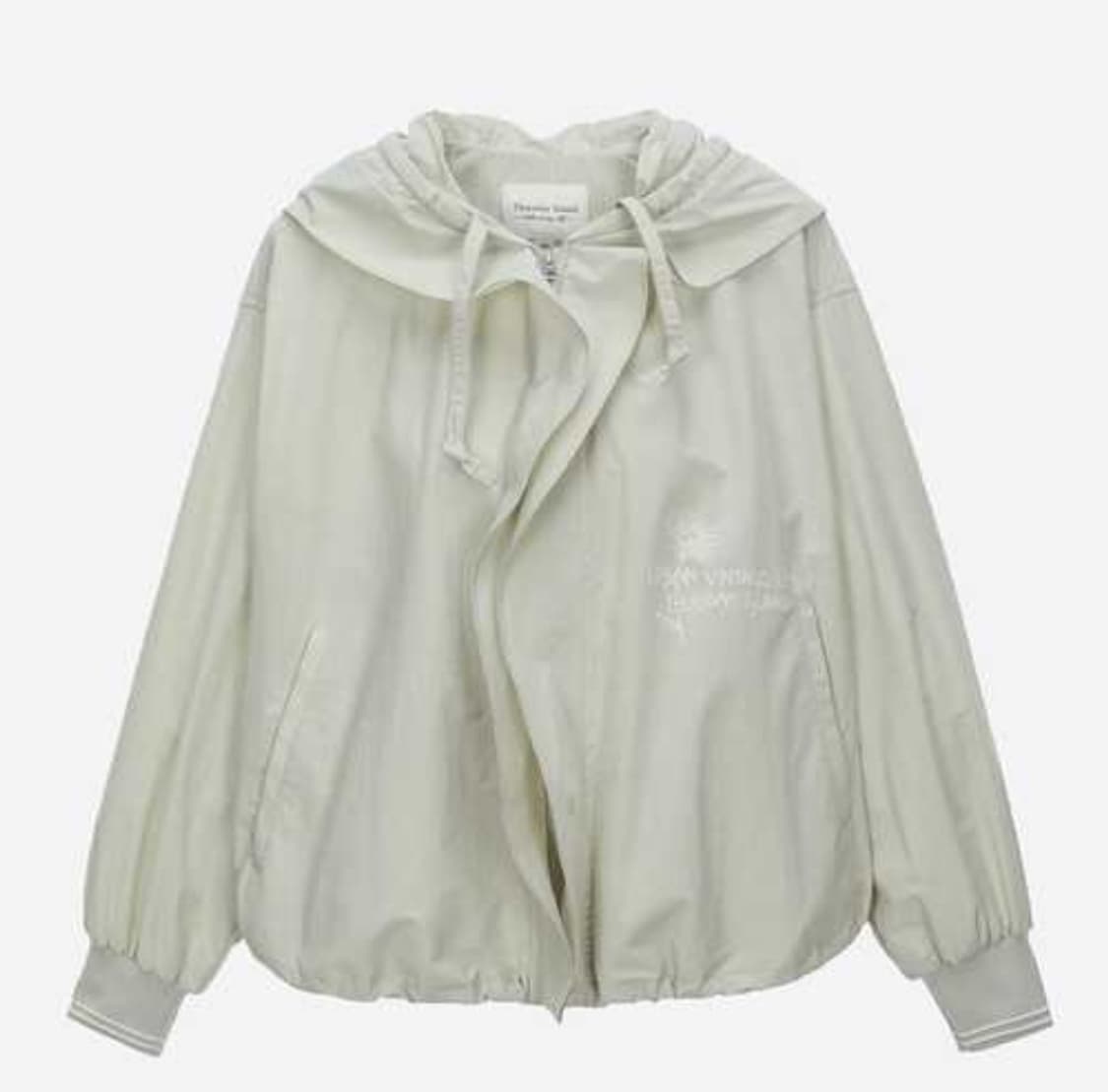 써스데이아일랜드 후드 집업 바람막이 M사이즈 상품이미지5