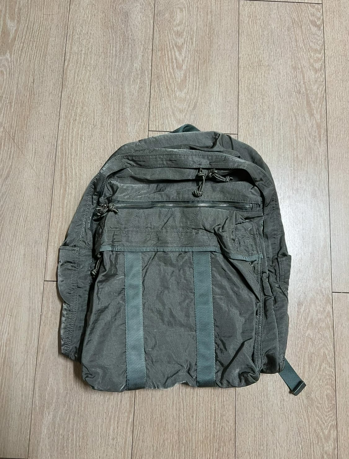 매드니스 포터 madness porter 카키색 아메카지 백팩  상품이미지1