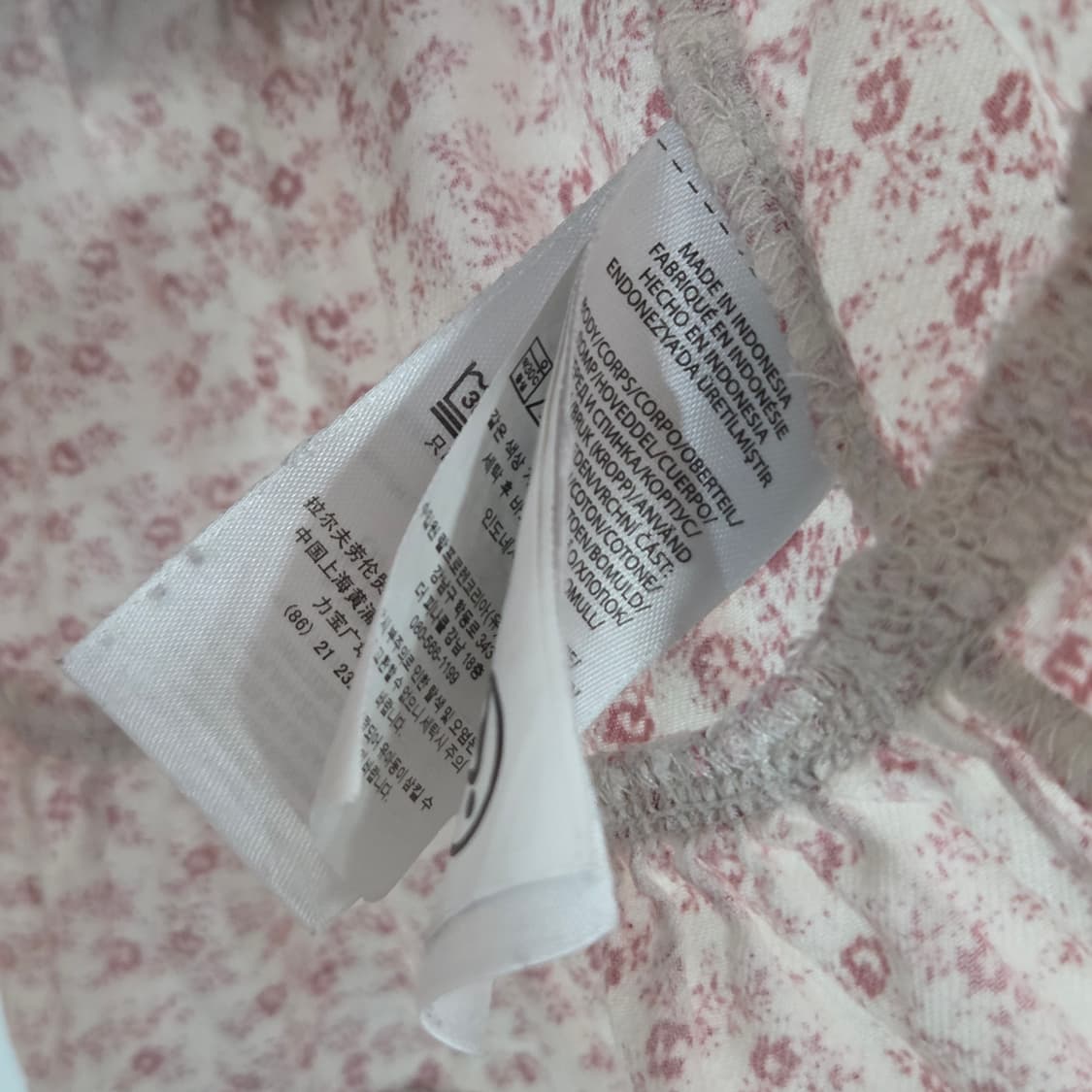 폴로랄프로렌 여아 맨투맨 레이어드 원피스 4T 상품이미지4