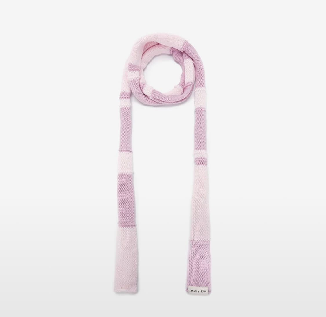 마뗑킴 color bloce knit muffler 상품이미지1