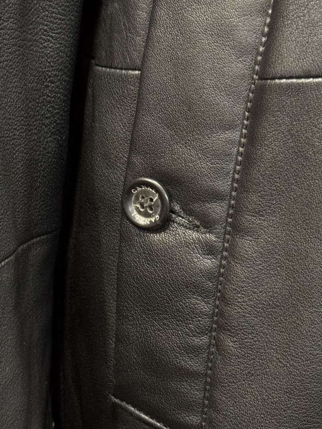 카날리 레더 코트 상품이미지5