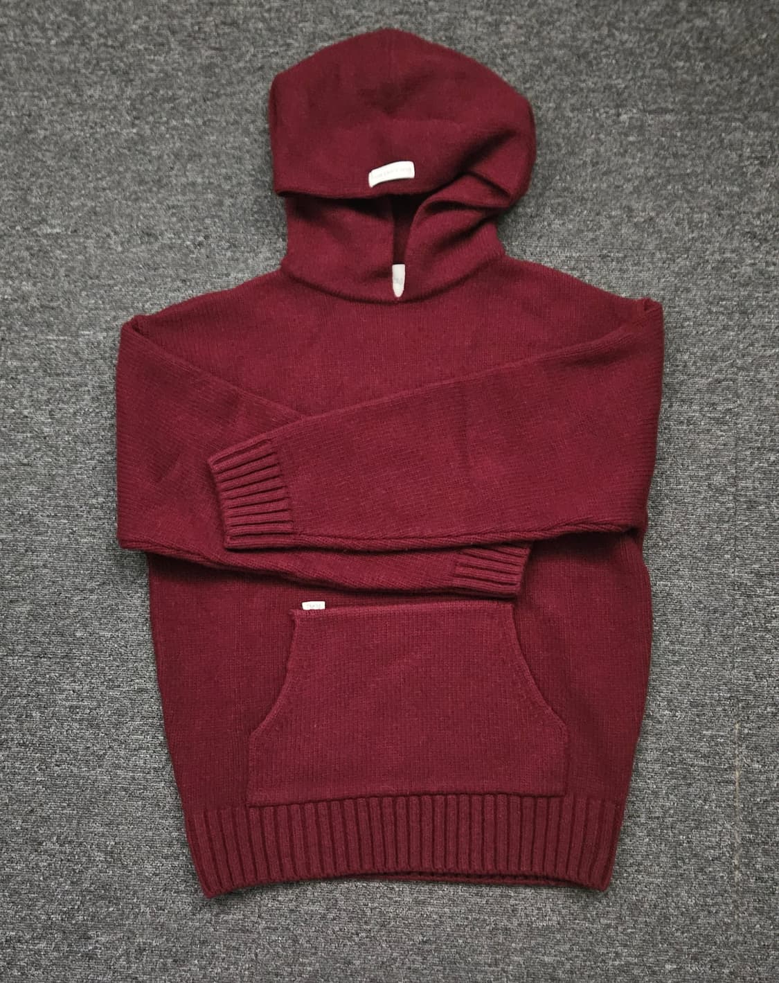 노이스 니트 후드티 상품이미지1