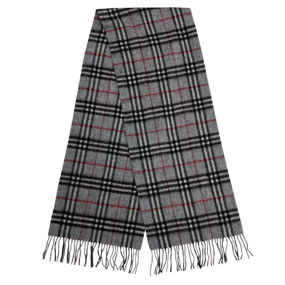 버버리 그레이 노바체크 램스울 머플러 상품이미지4