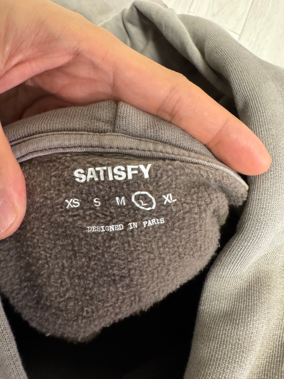 세티스파이 LSD  후드티satisfy 상품이미지5