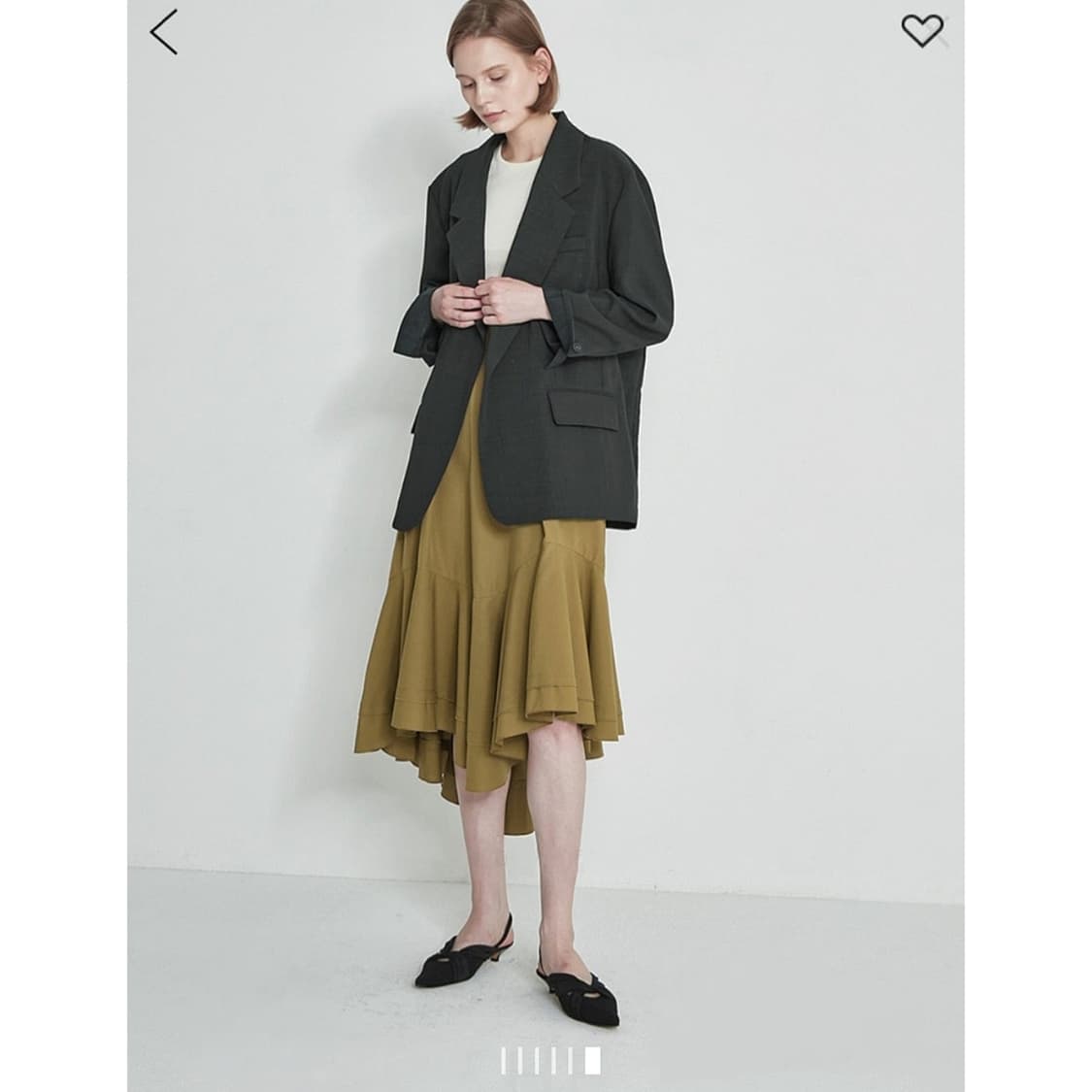 한섬 시스템 폴리 오픈 재킷 상품이미지1