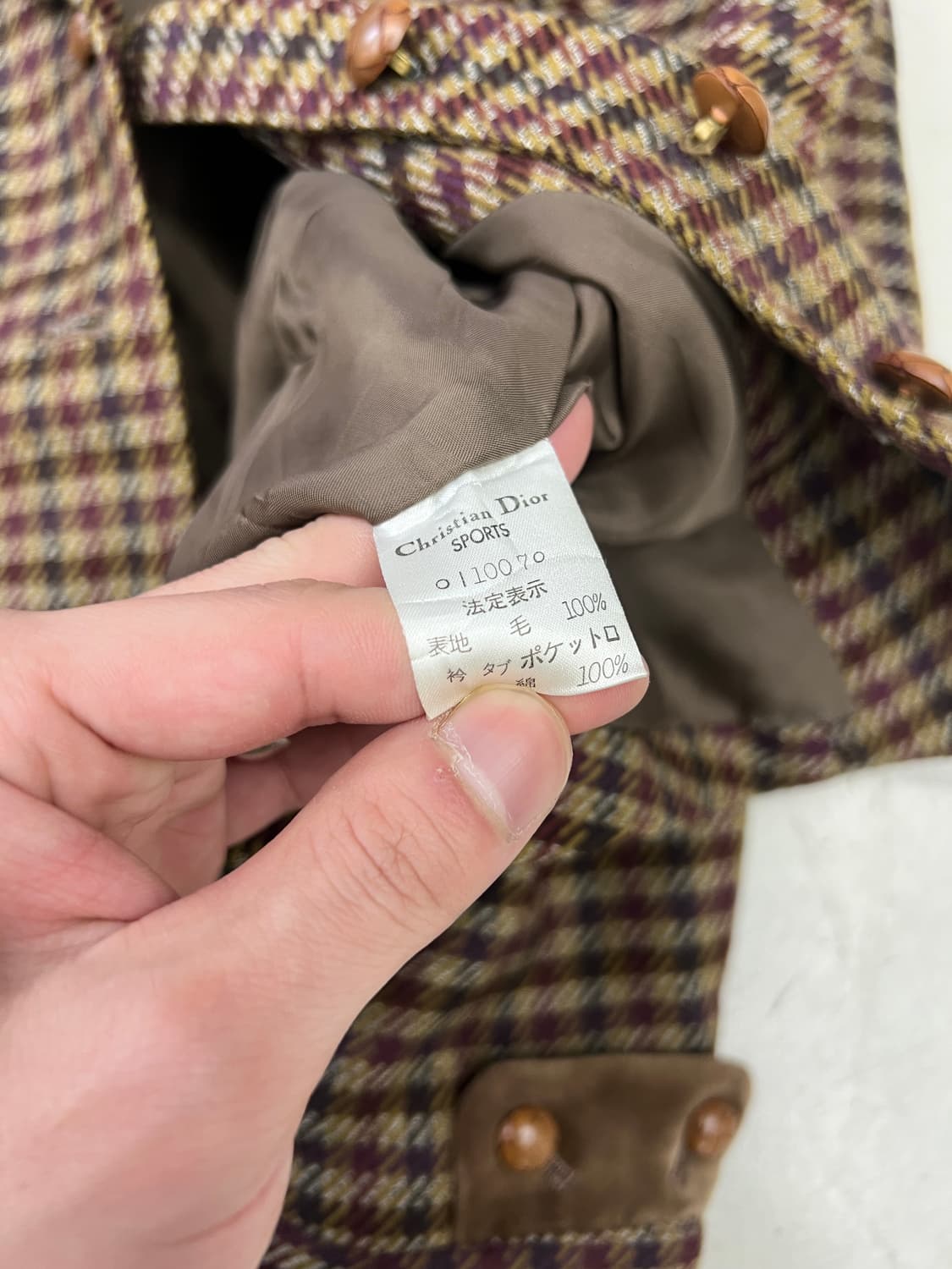 크리스챤디올 스포츠 건클럽 헌팅자켓 상품이미지6