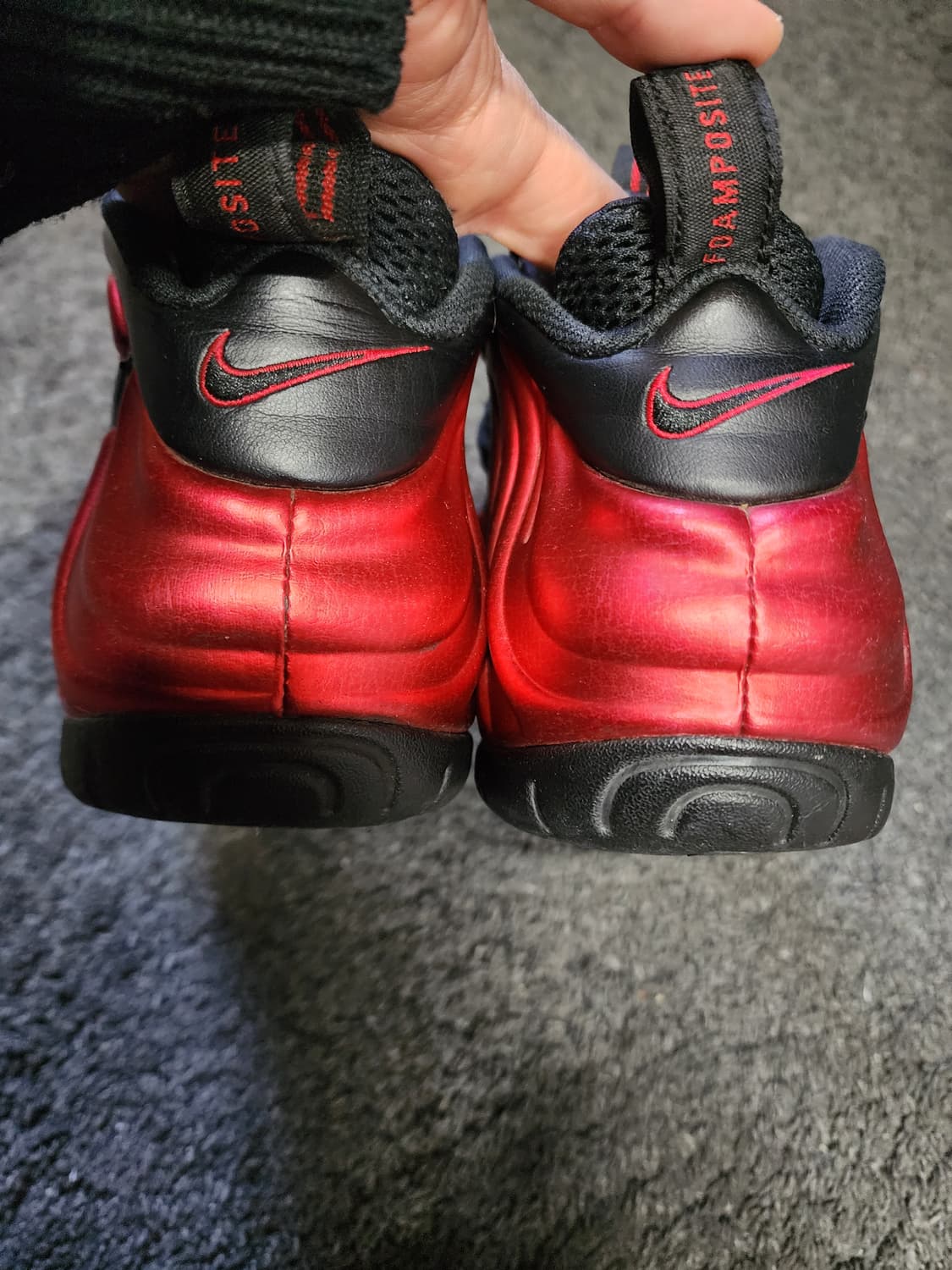 나이키 에어 폼포짓 프로 유니버시티 레드 265 상품이미지6