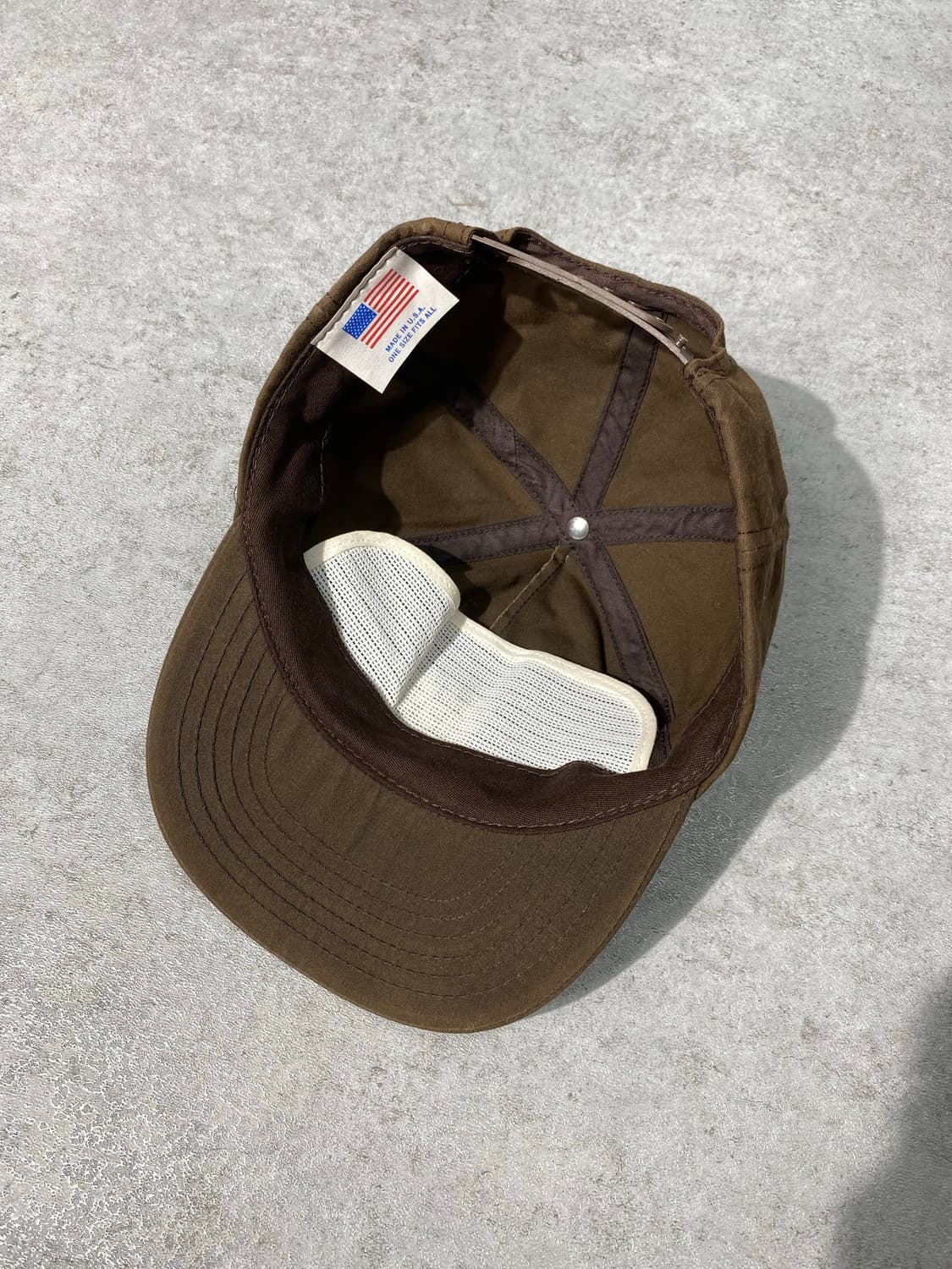 [OS] 90's Smith & Wesson USA 브라운 볼캡 상품이미지5