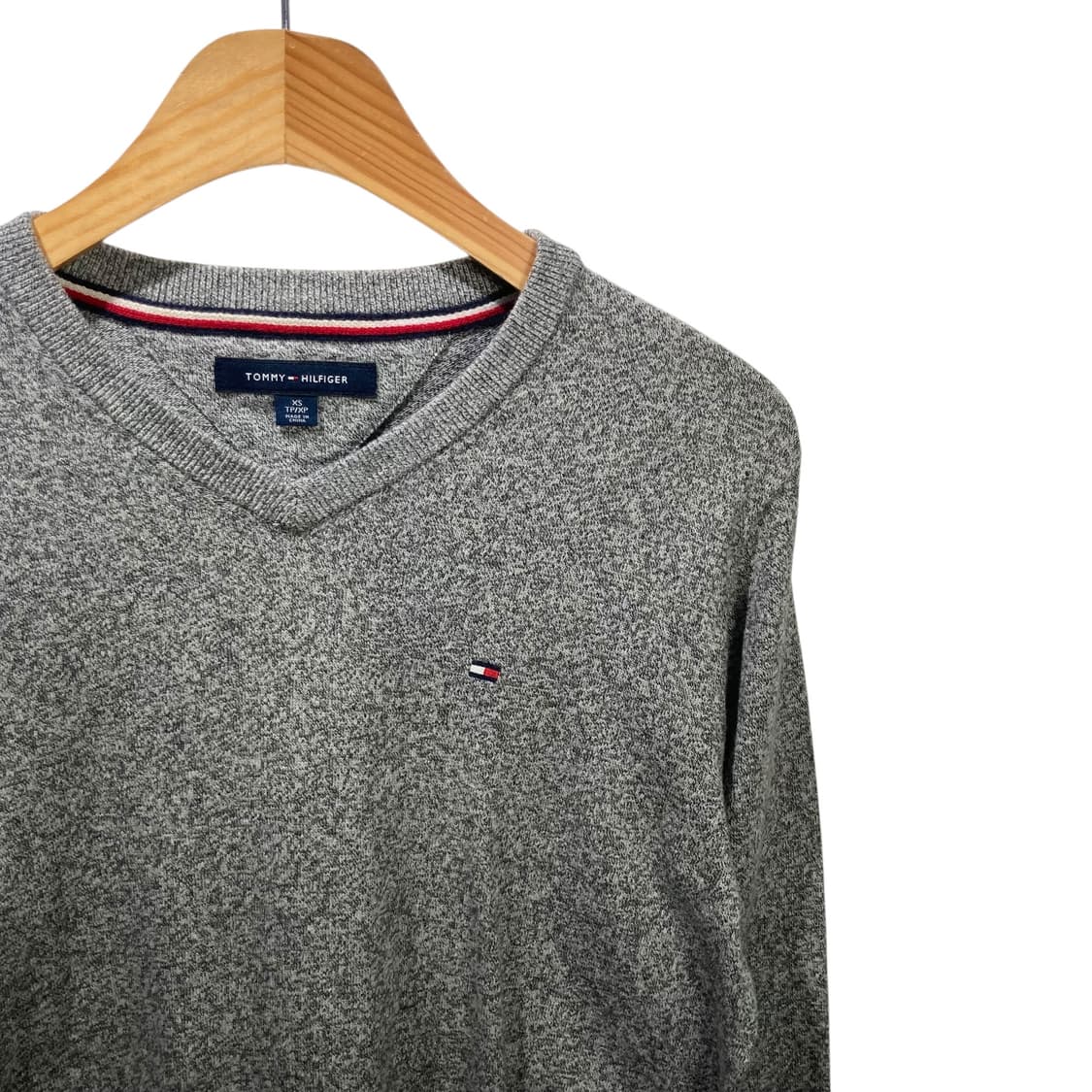 타미힐피거 브이넥 보카시 니트 상품이미지3