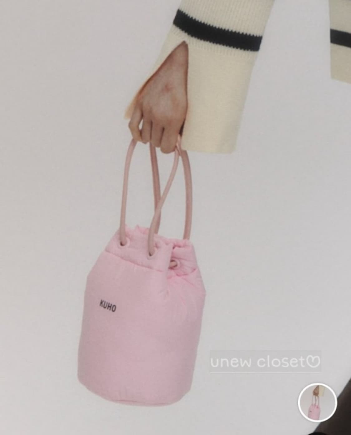 구호 패딩 버킷백 상품이미지2