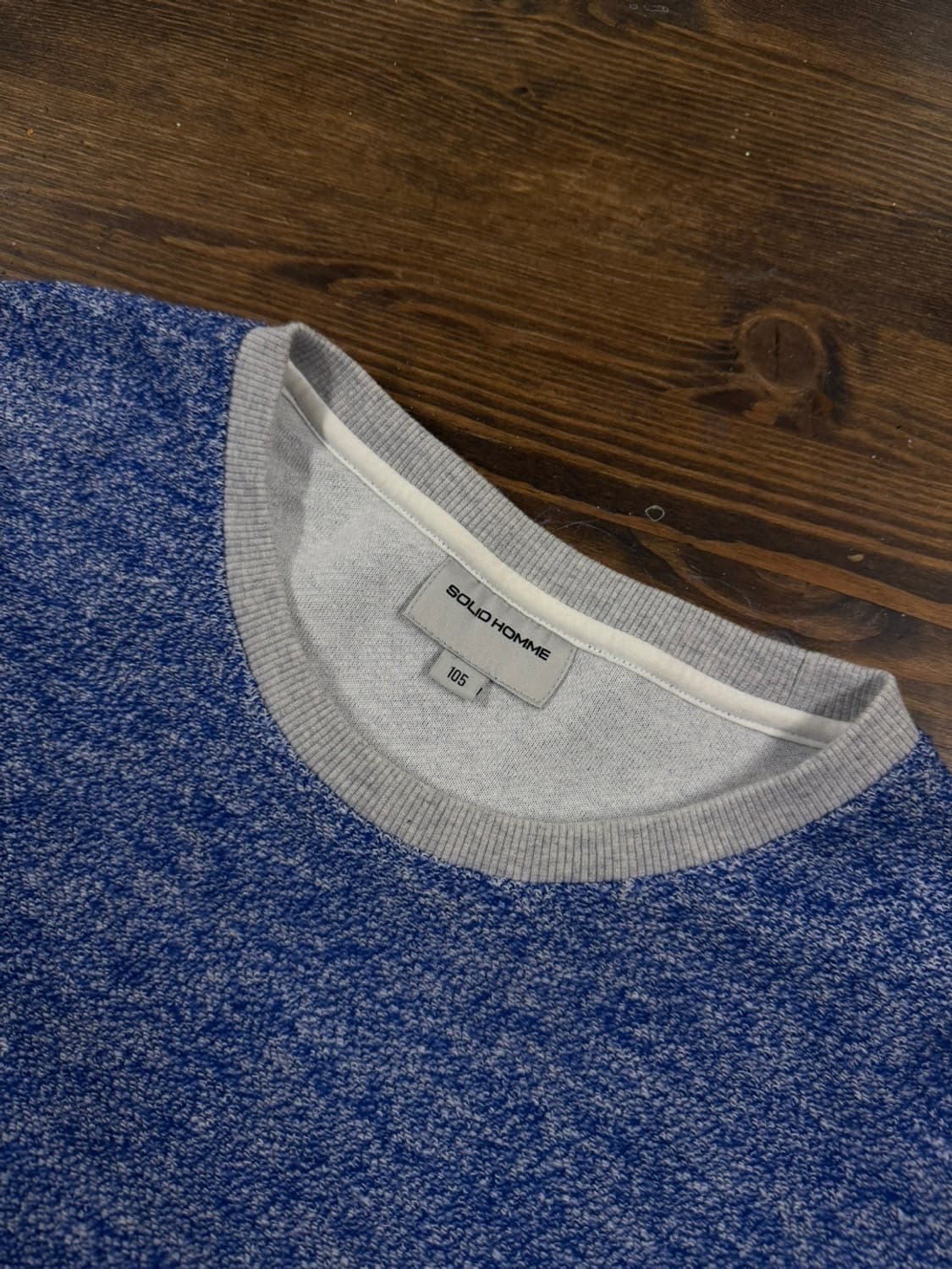 솔리드옴므 맨투맨 100 상품이미지8