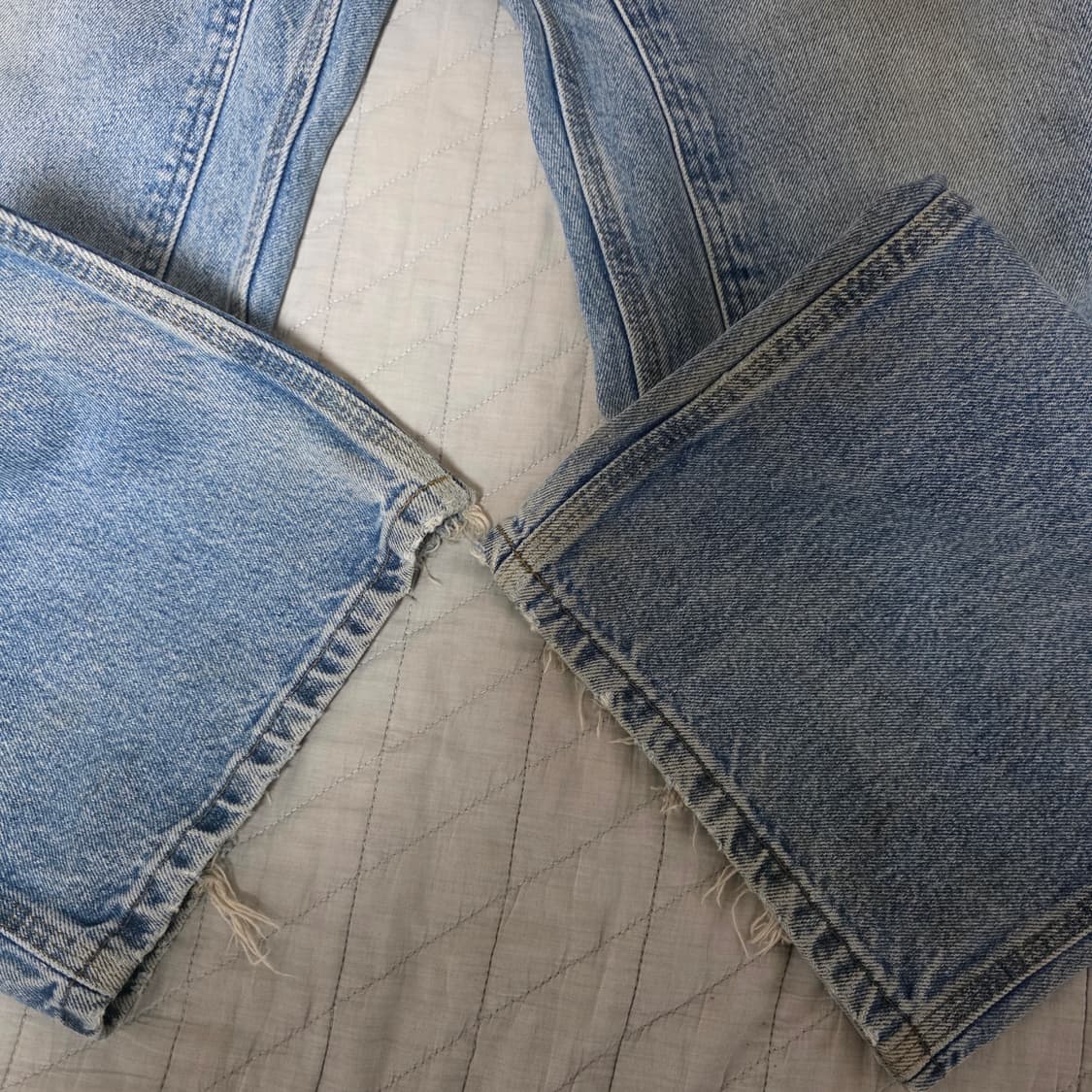 [42X32] 00s 칼하트 더블니 B73 DST 쿨워싱 데님팬츠 B25 상품이미지3