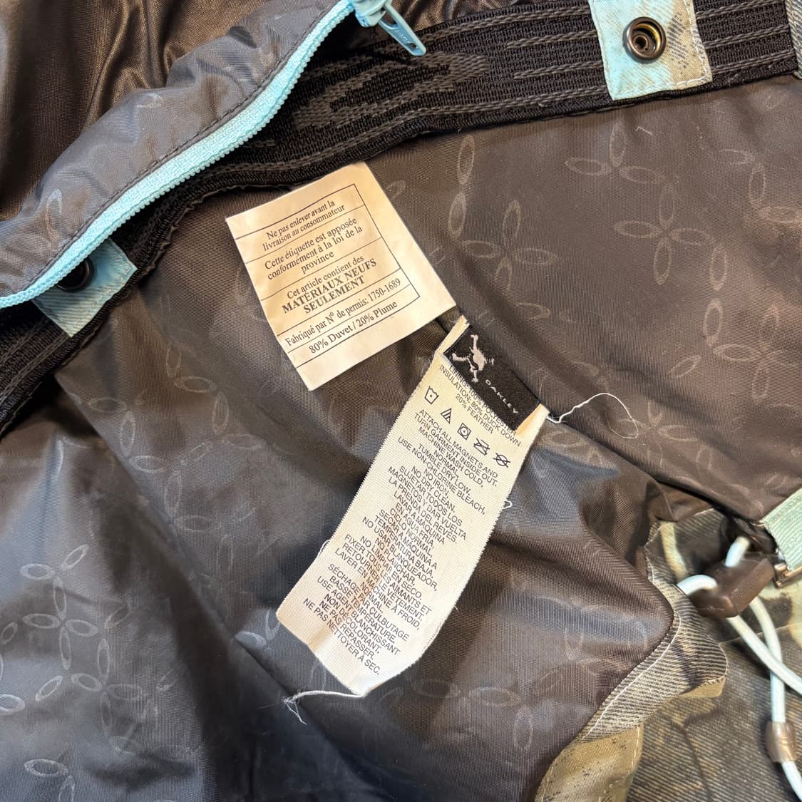 08 오클리 덕 다운 스키 점퍼 상품이미지10