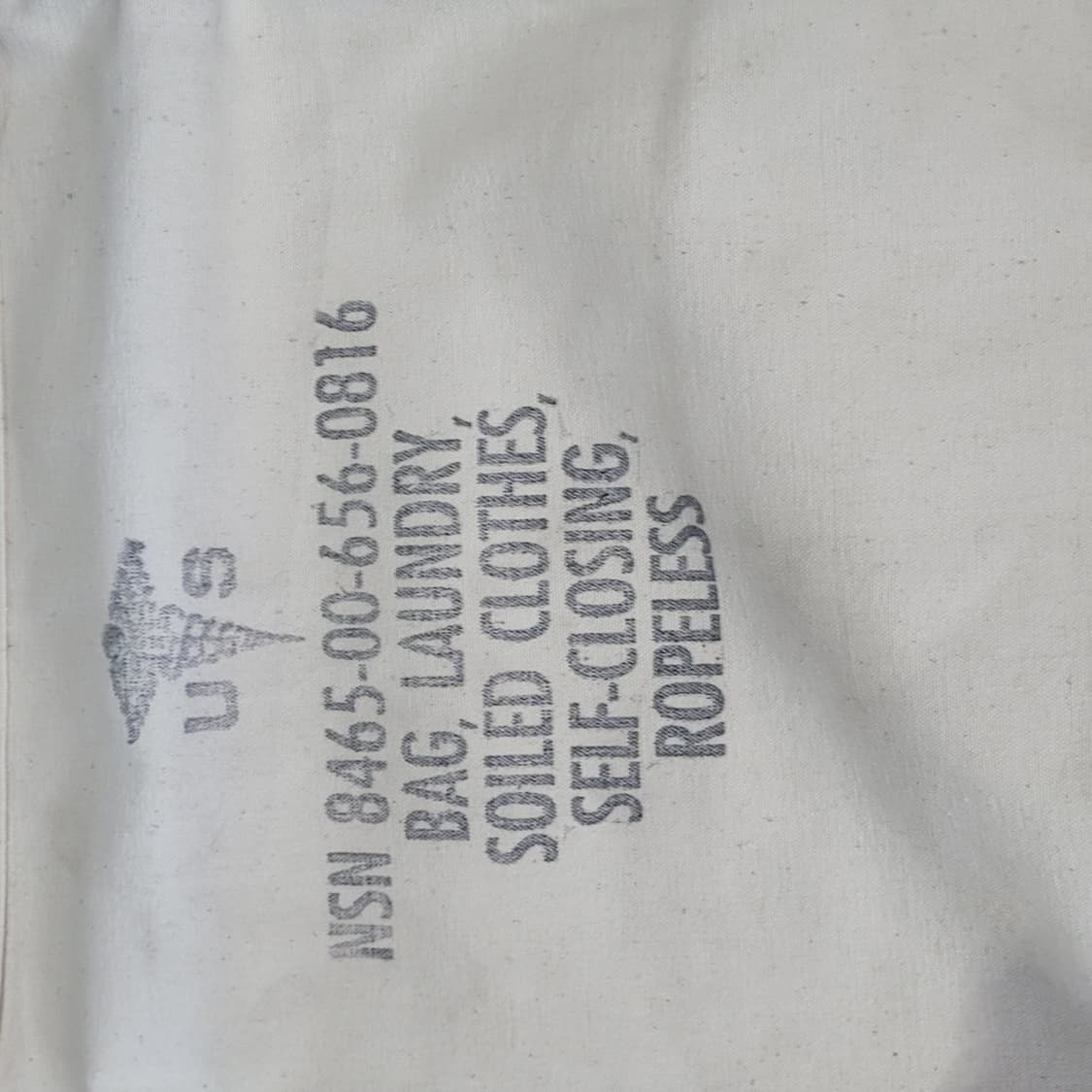 미군 빈티지 캔버스 세탁 가방 상품이미지2