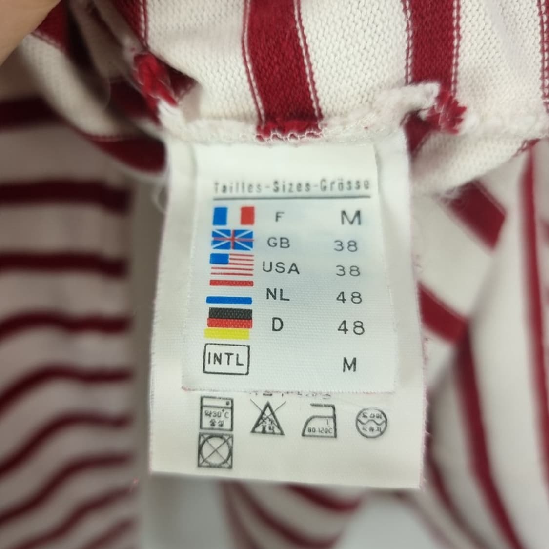 [세인트제임스] 스트라이프 보트넥 롱슬리브 긴팔티 M18840 상품이미지8