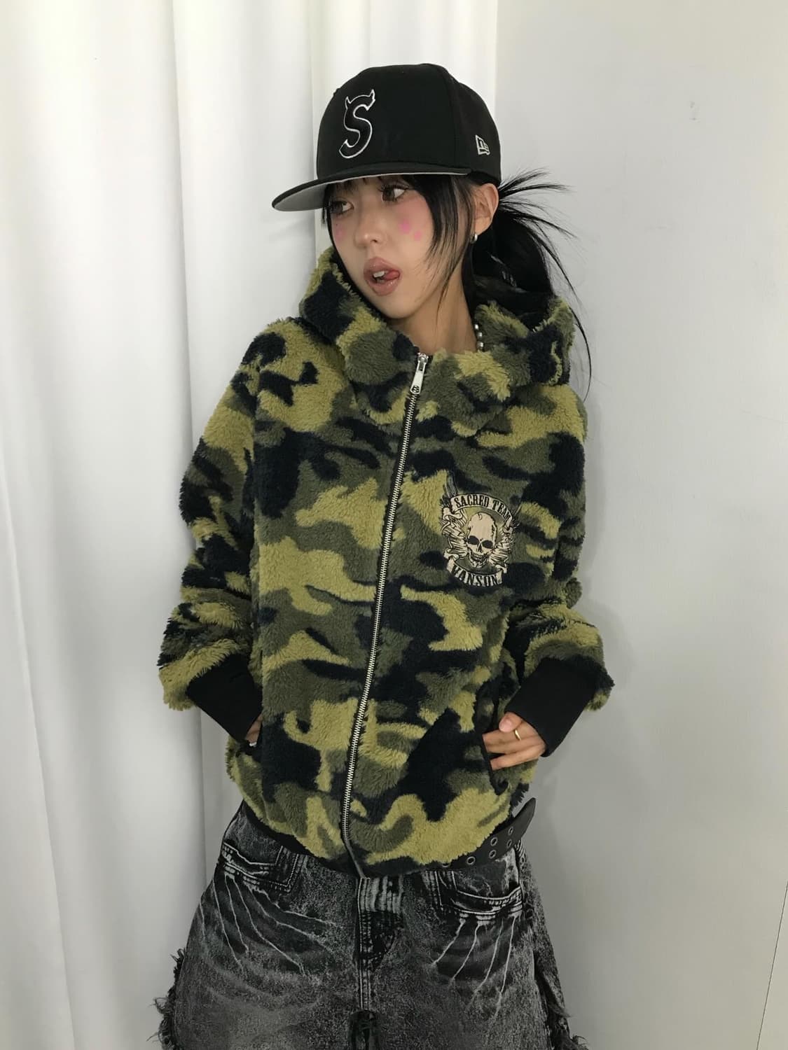 밴슨 카모패턴 후리스 후드집업 ( 대장 / 간절기 소장템 ) 상품이미지3