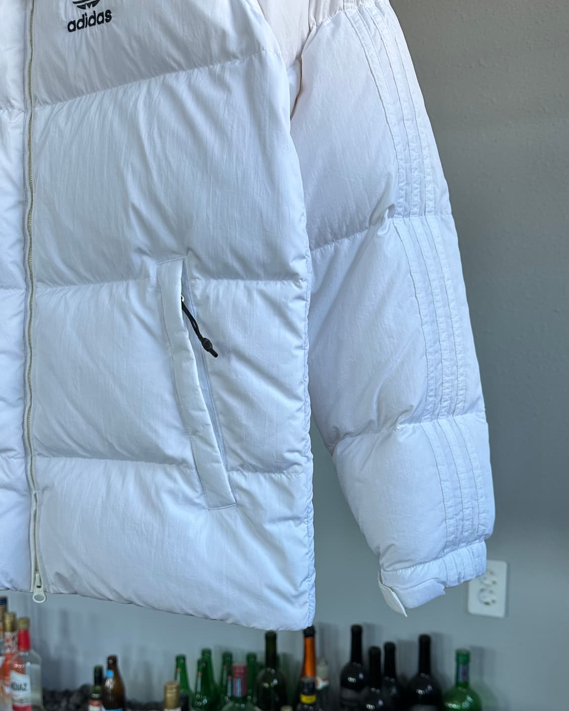 [S-M]아디다스 트레포일 파이어버드 덕다운 패딩 상품이미지5